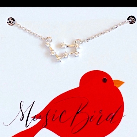 2 Taurus Zodiac 18k White/Yellow GP Necklaces - Picture 3 of 9